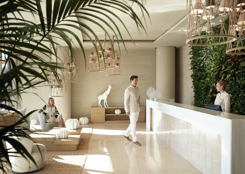 Tiara Holidays - Ikos Dassia - recepcija